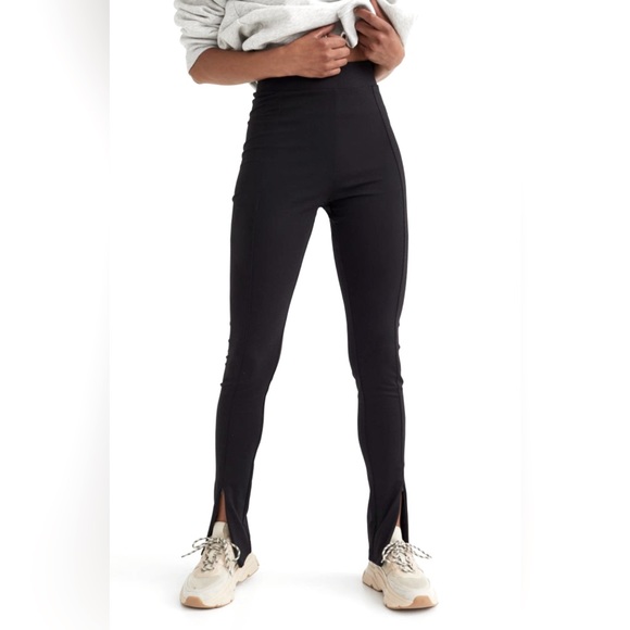 NWT H&M zip hem leggings - Picture 4 of 6